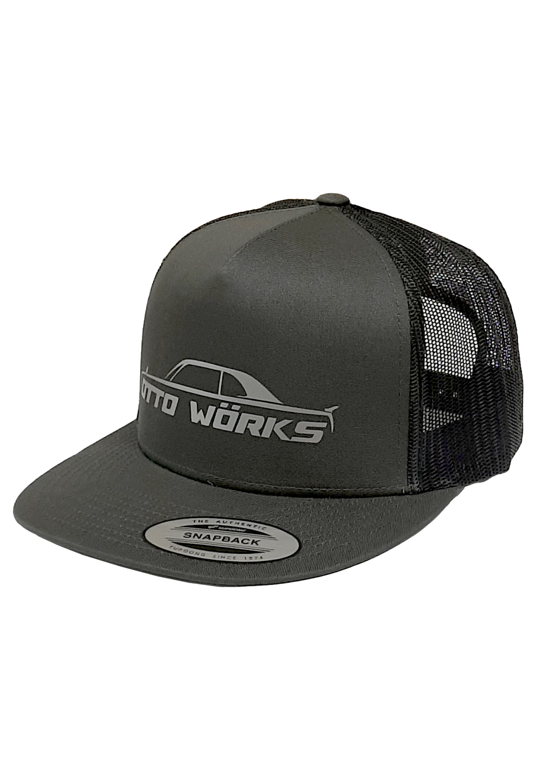 Otto Wörks Classic Snapback Lippis Harmaa